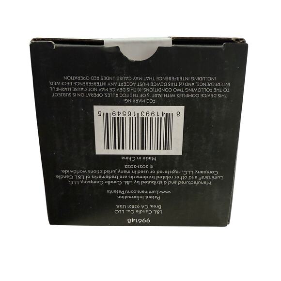 Copied - Luminara 3x4.5 Candy Cane Wide Stripe Flameless LED Pillar Candle - Picture 7 of 7